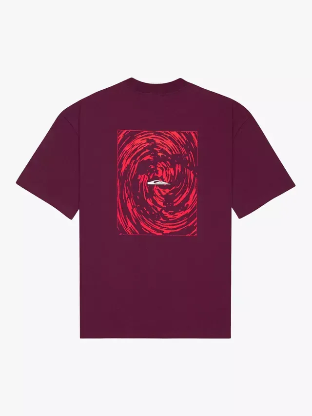 Детская футболка с логотипом Mercury Flaming Heat, насыщенно-фиолетового цвета Quiksilver — фото 2