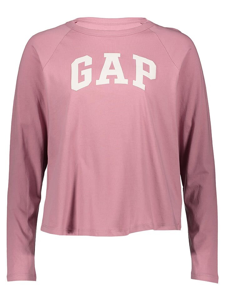 

Лонгслив GAP Longsleeve, розовый