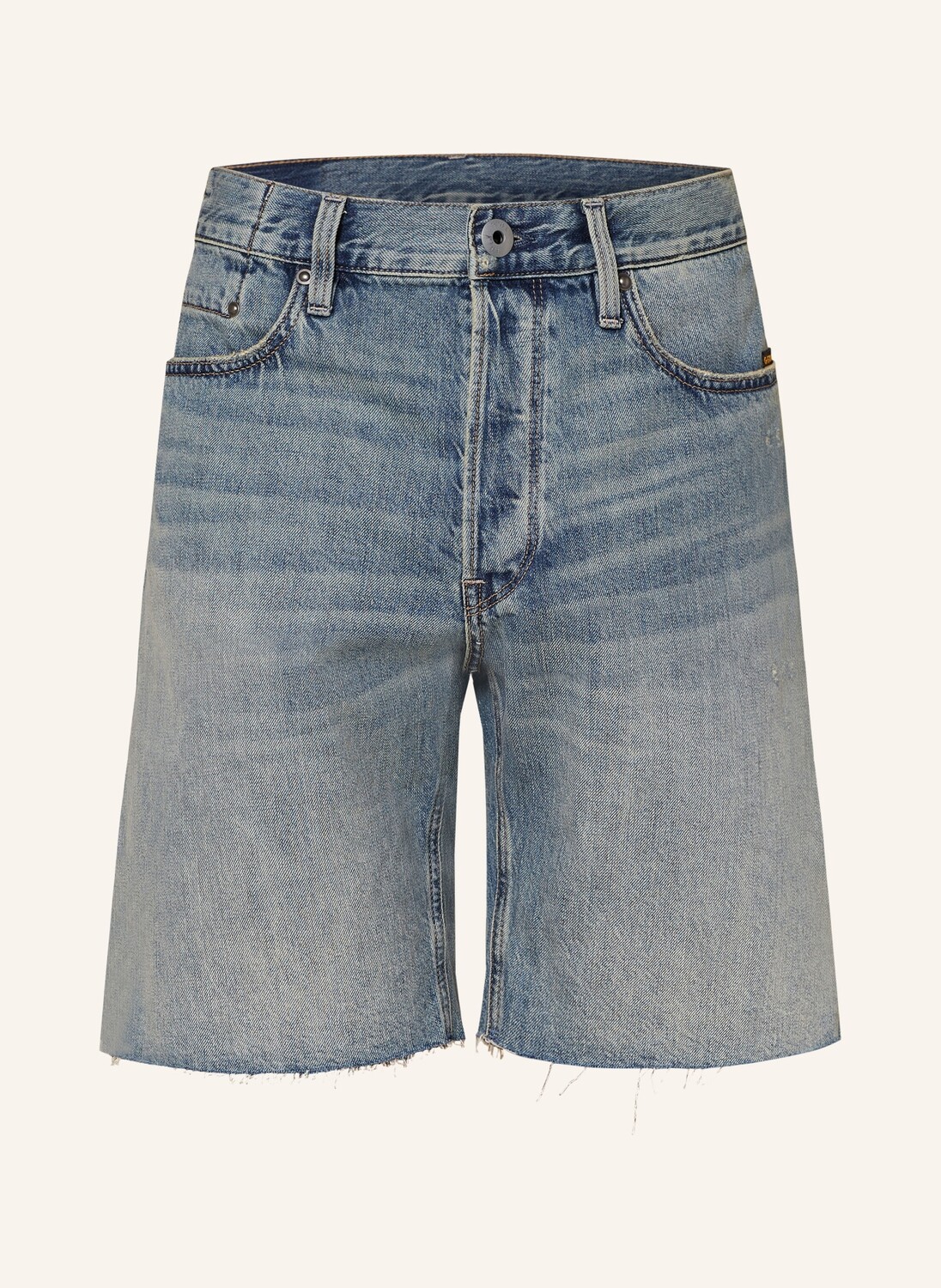 

Джинсовые шорты дакота G-Star RAW, цвет G355 antique faded ripped laguna