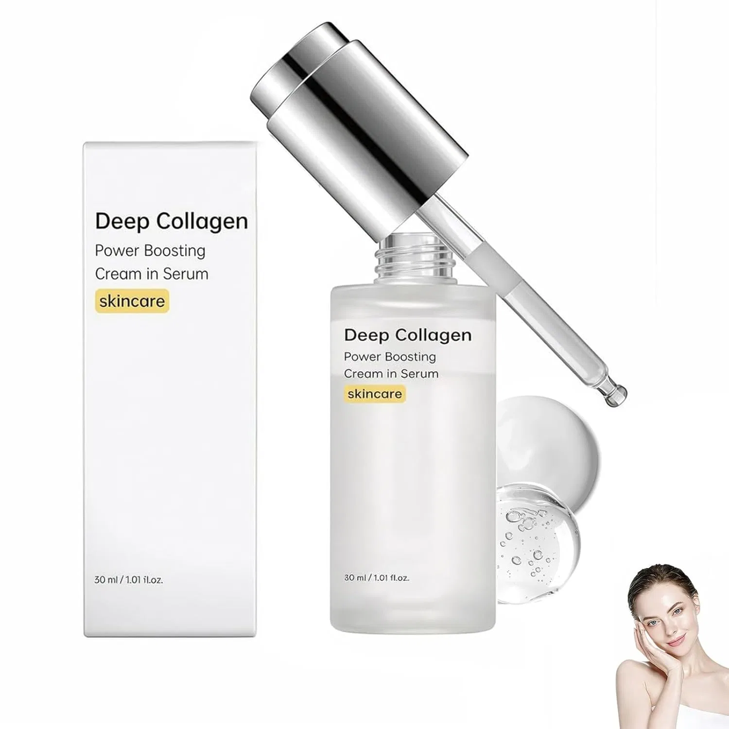 Сыворотка — Для лица антивозрастная с коллагеном от Maison Cosmetics Generisch