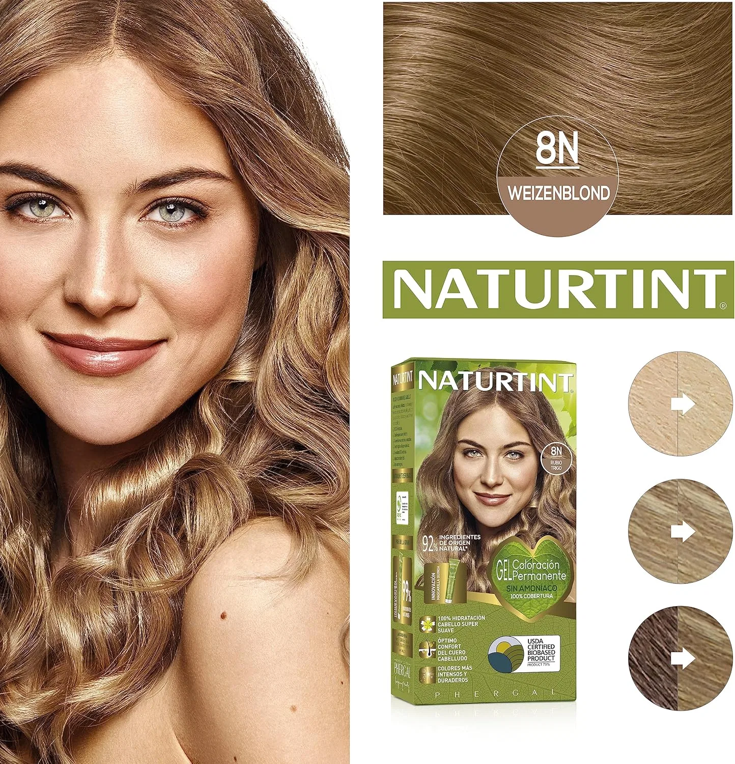 Краска для волос без аммиака Naturtint, 170 мл (3 шт.) Naturtint — фото 2