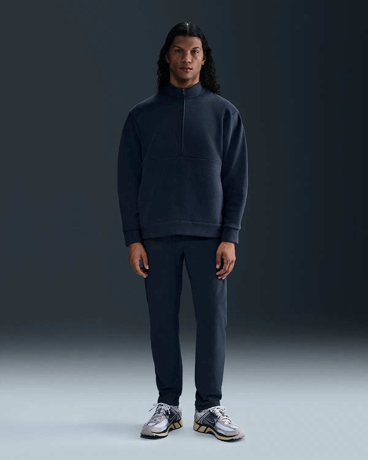 Мужские брюки-чинос Dri-FIT Slim Nike 24.7 PerfectStretch, Obsidian/Black/Dark Obsidian