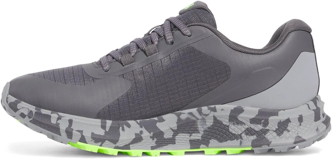 Мужские трейловые кроссовки Under Armour Charged Bandit Trail 3 с защитой от дождя, зеленый — фото 2