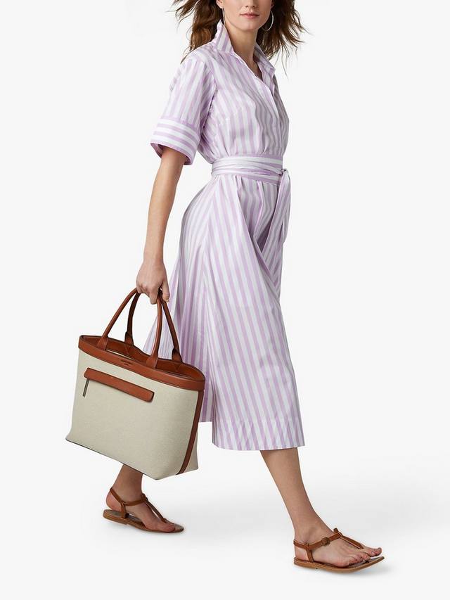 

Миди-платье трапециевидной формы в полоску от ferne Jasper Conran London, цвет Lilac/White
