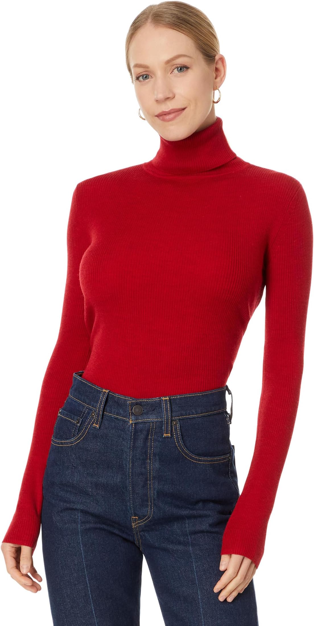 

Свитер Pendleton Rib Merino Turtleneck, цвет Emboldened Red