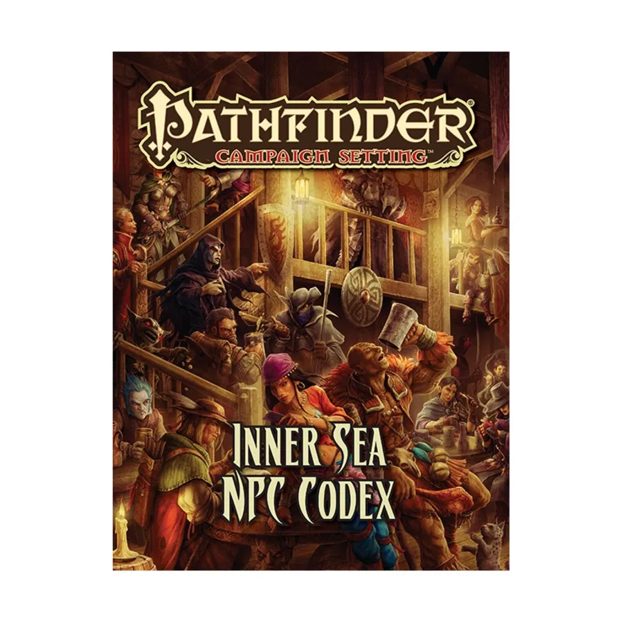 

Inner Sea NPC Codex, Pathfinder Roleplaying Game (1st Edition) - Campaign Setting - Core & Assorted, мягкая обложка