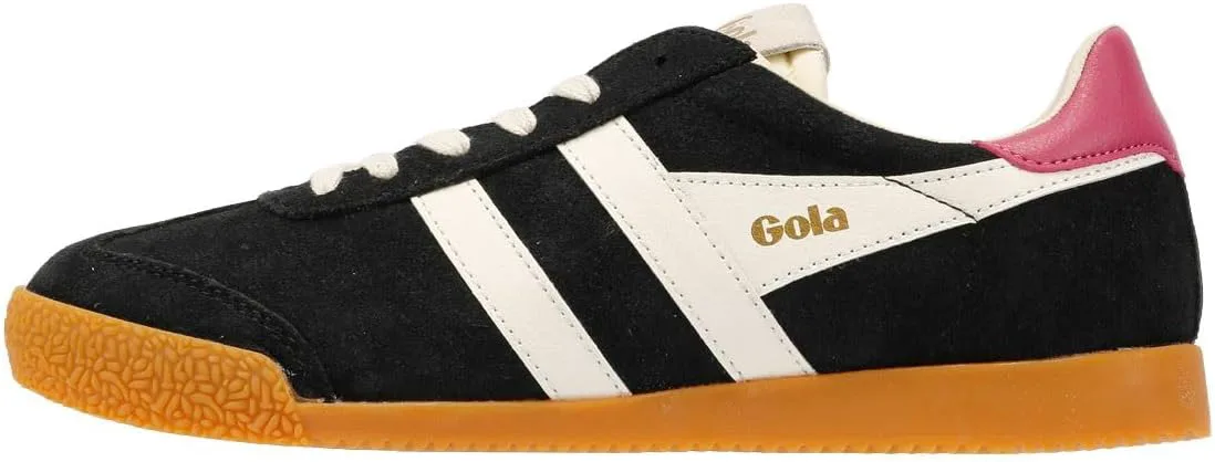 

Женские кроссовки Gola Elan, черный/белый/фуксия