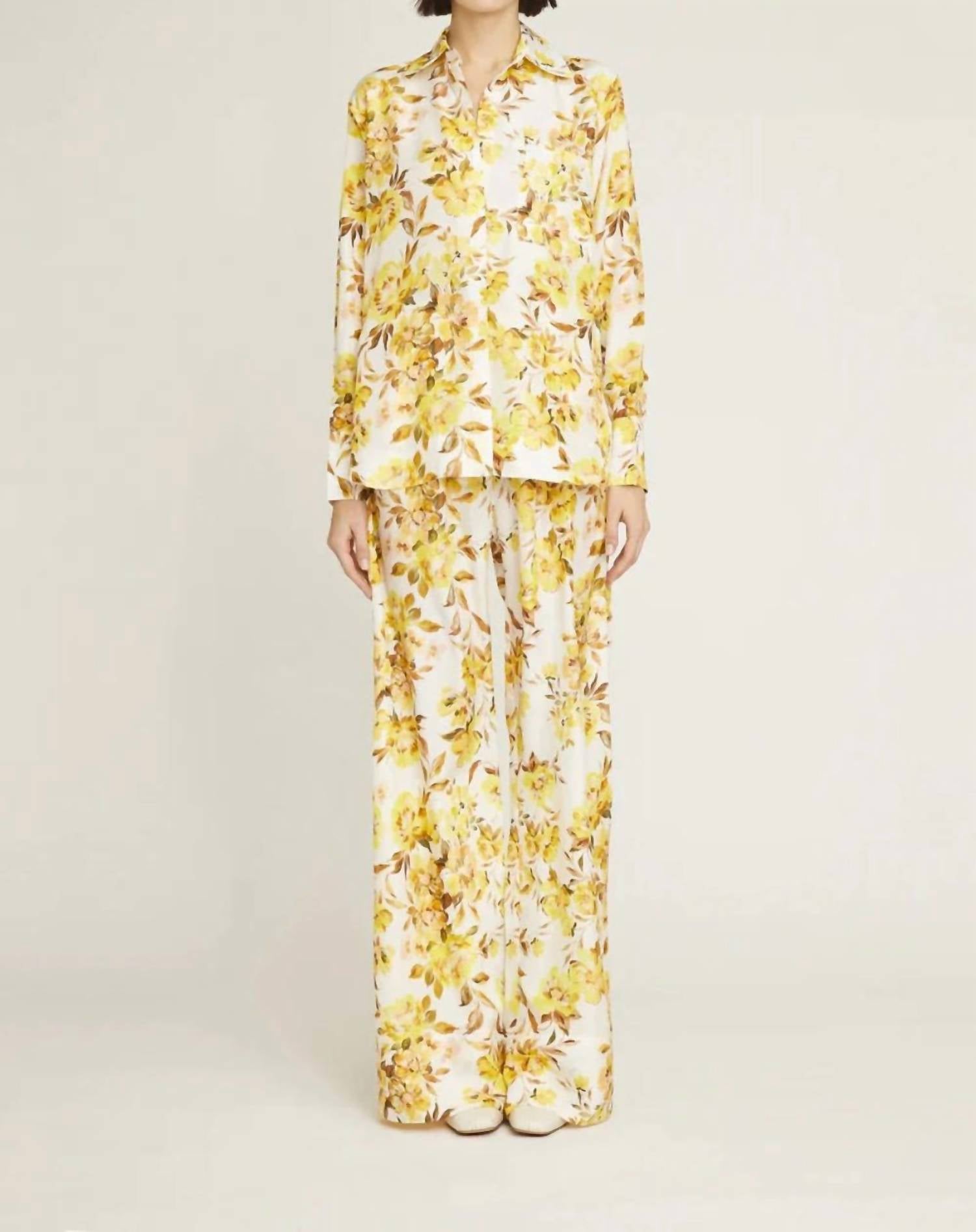 

Рубашка Estela в цвете Enchanted Isla & White, Enchanted