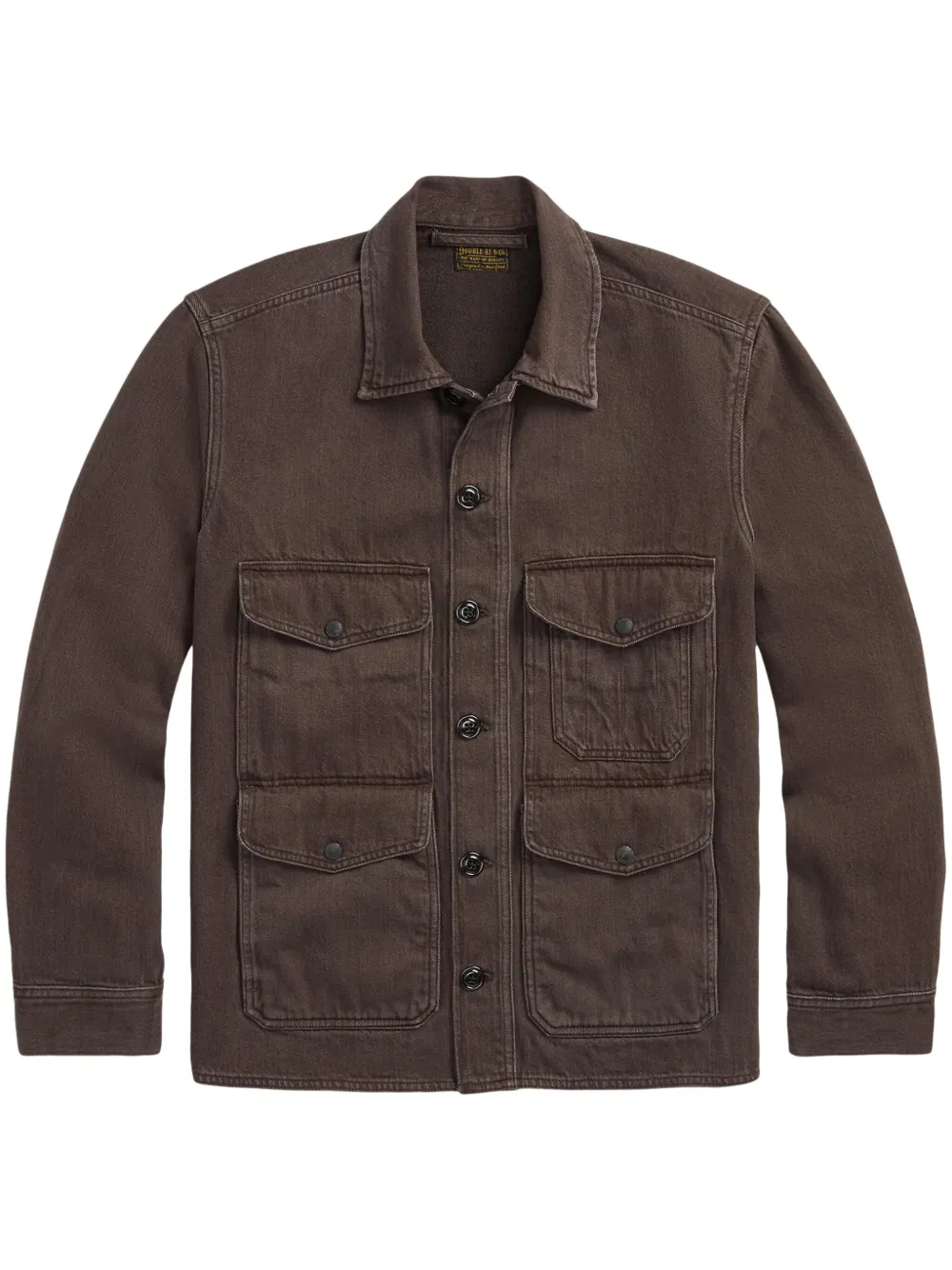 

Куртка-рубашка Elmore Ralph Lauren RRL, коричневый