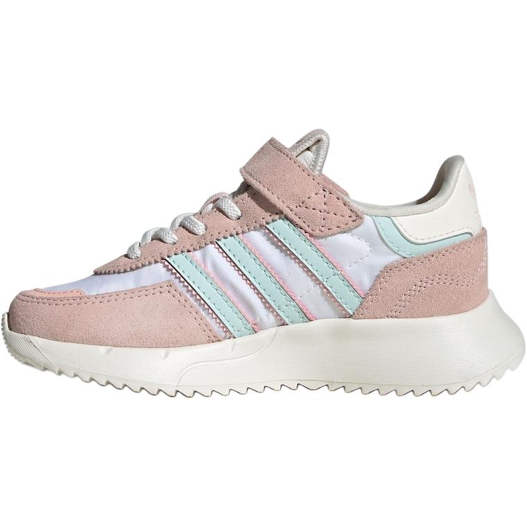 Детские кроссовки Retropy F2 для детей Adidas Originals, белый/мятный/розовый/зеленый — фото 2