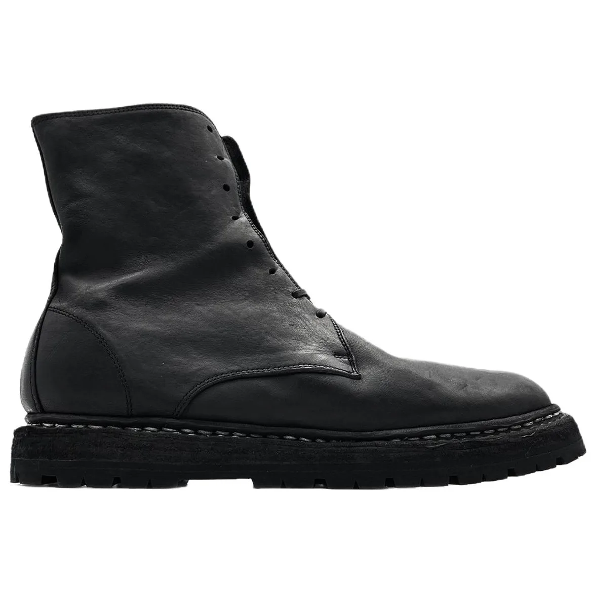 GUIDI Ботинки тактические мужские из конской кожи 9950VN черные — фото 3