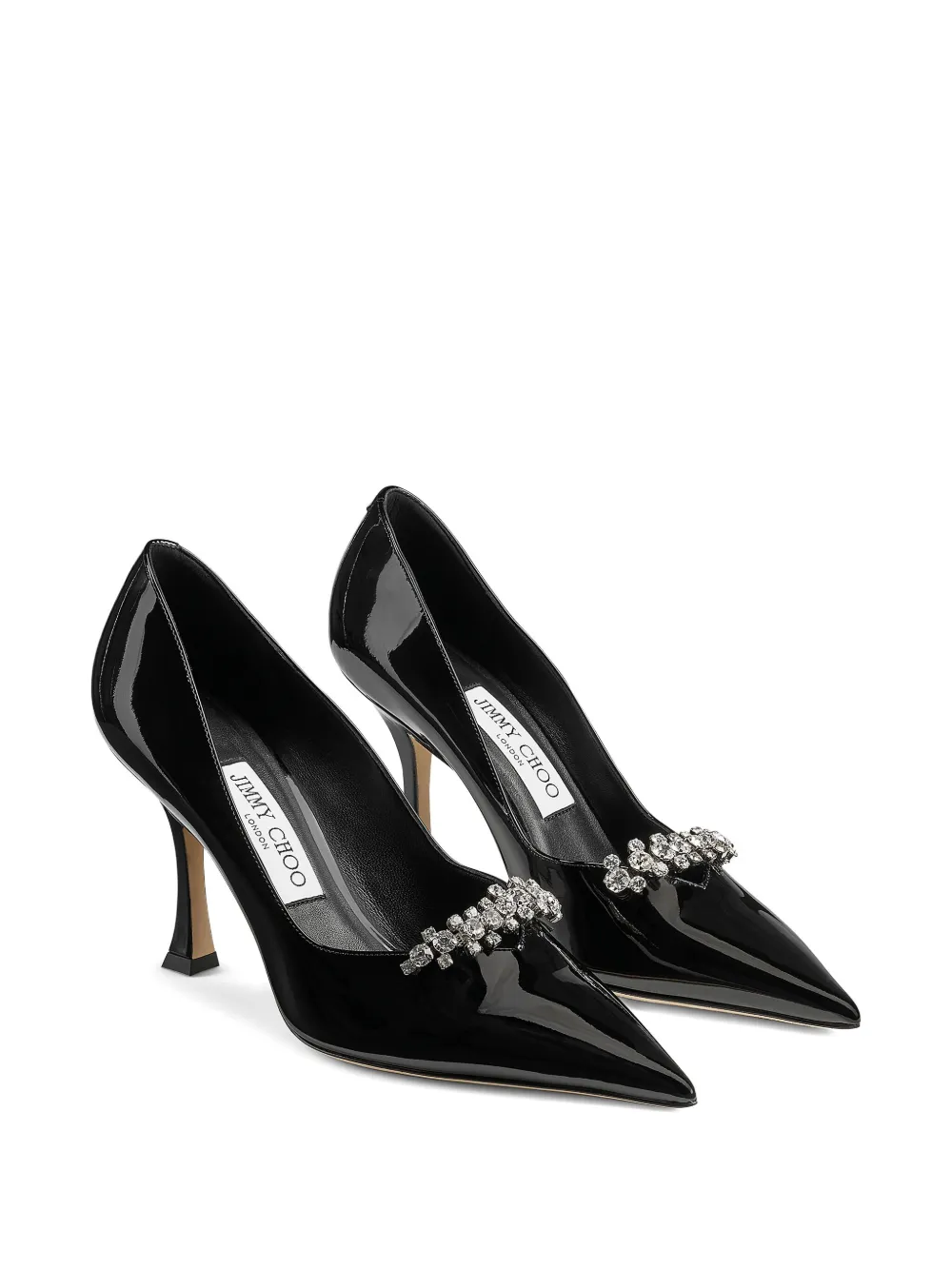 Туфли Belinda 90 с заостренным носком JIMMY CHOO, черный — фото 2