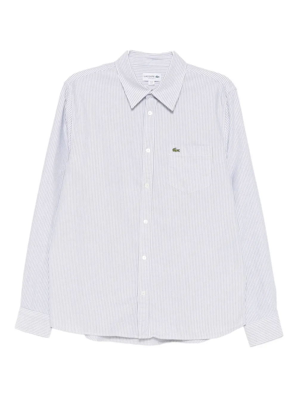 

Рубашка с нашивкой-логотипом Lacoste, белый