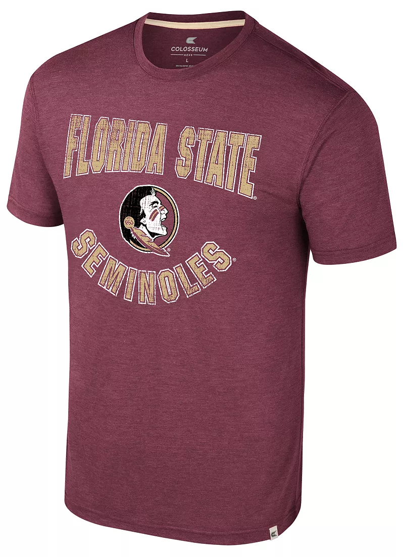

Мужская футболка Colosseum Seminoles Garnet виртуальной реальности штата Флорида