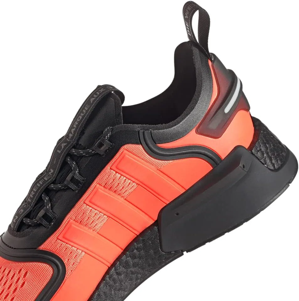Кроссовки Adidas Unisex NMD V3, Beam Orange Grey One Bliss Orange — фото 2