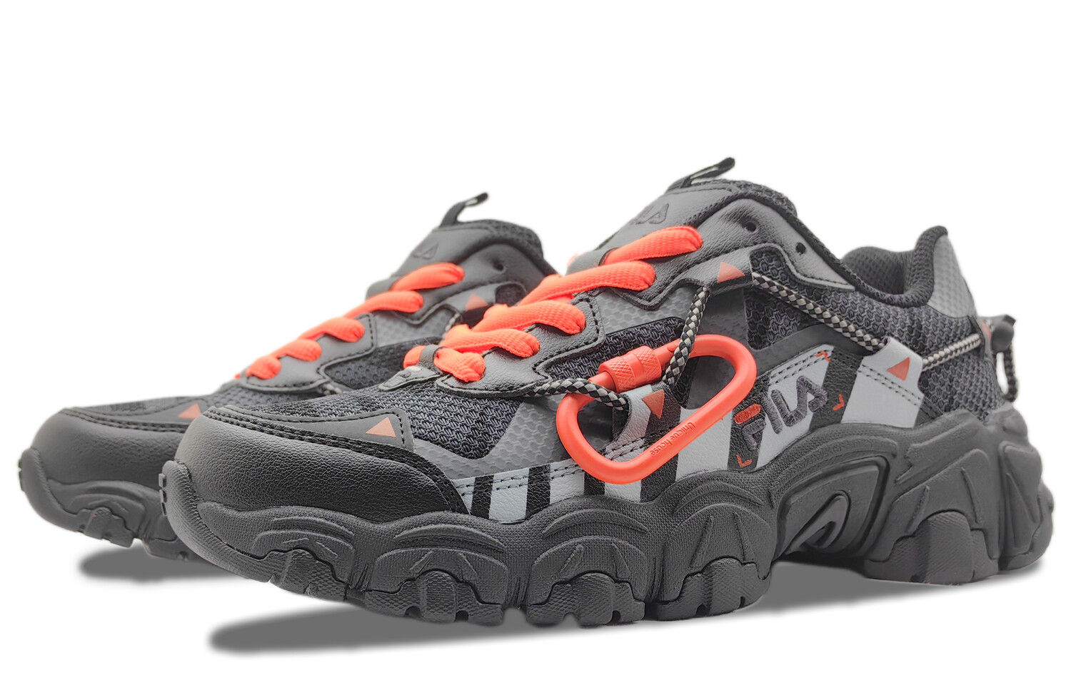 

Кроссовки FILA Cat Claw Lifestyle Shoes Unisex Low-top Gray, черный