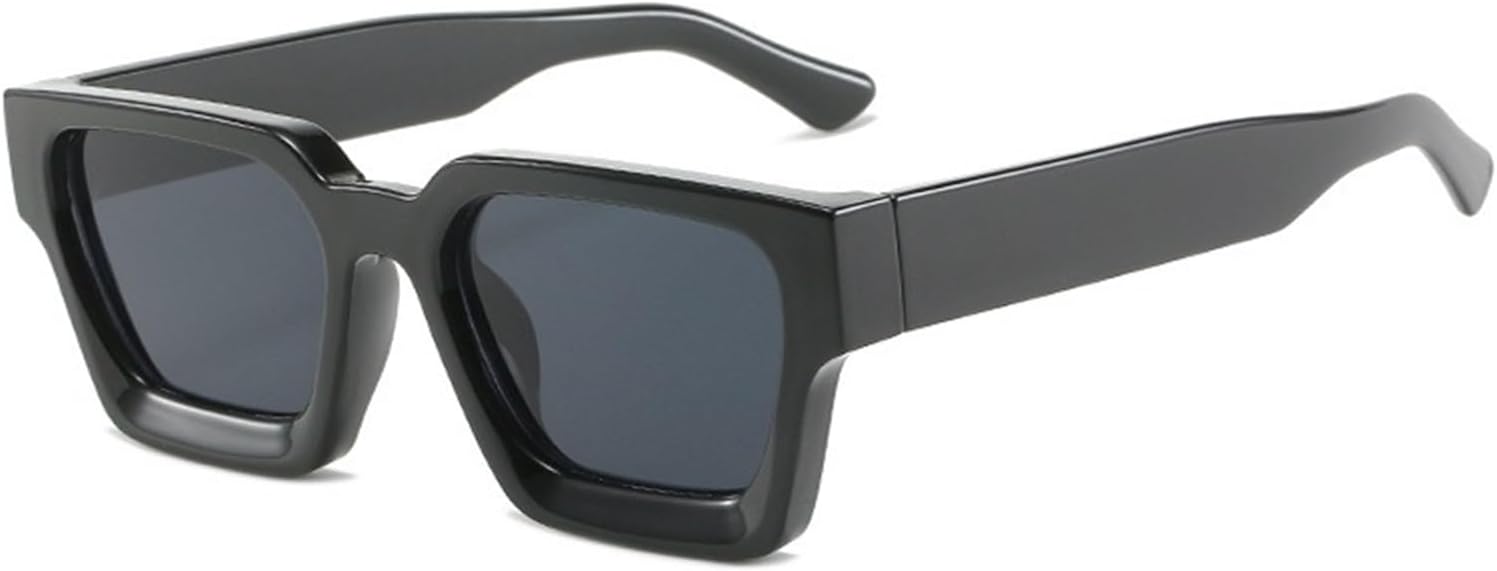 

Солнцезащитные очки в квадратной оправе для женщин, большие солнцезащитные очки для активного отдыха, для поездок на работу и в отпуск, мужские солнцезащитные очки Generic, Black