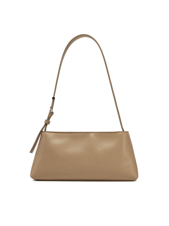 

Сумочка Embossed Logo Shoulder Bag K60K612550 Calvin Klein, бежевый