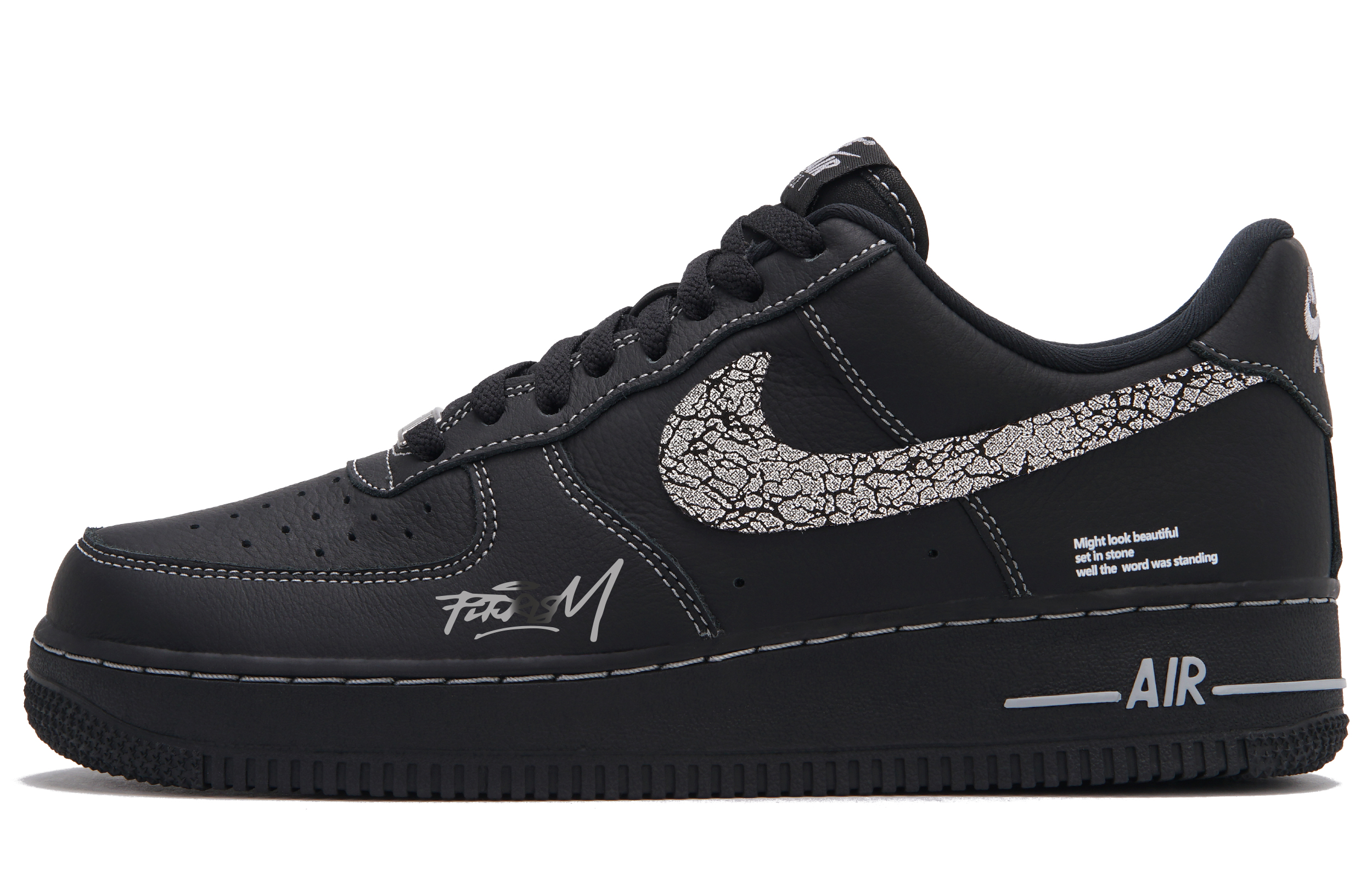 

Nike Кроссовки для скейтбординга Air Force 1 Pilot A Low top Unisex Black