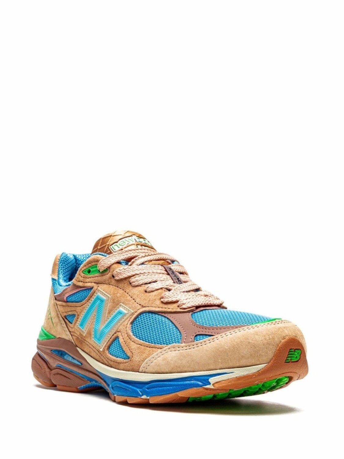 New Balance кроссовки 990V3 Outside Clothes из коллаборации с Joe Freshgoods, нейтральный цвет — фото 2