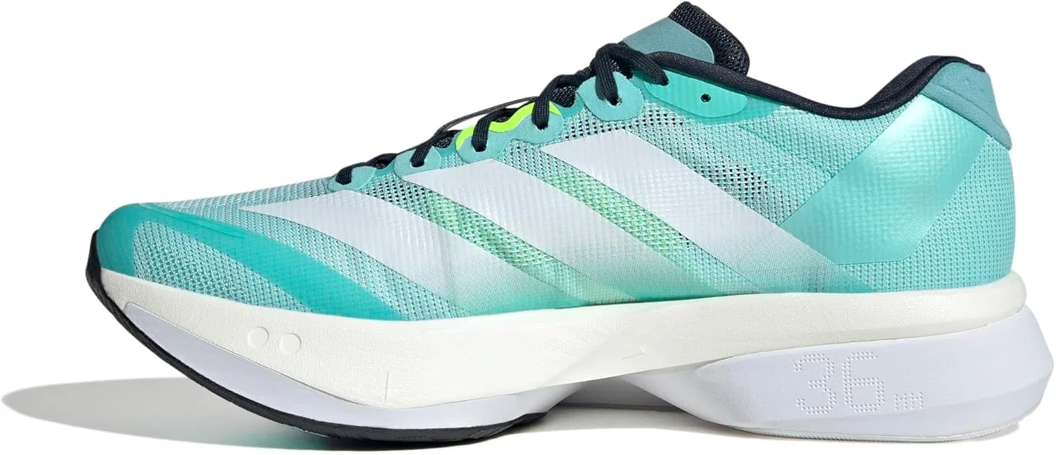 Кроссовки Adidas Unisex Adizero Boston 13 M, Flash Aqua — фото 2