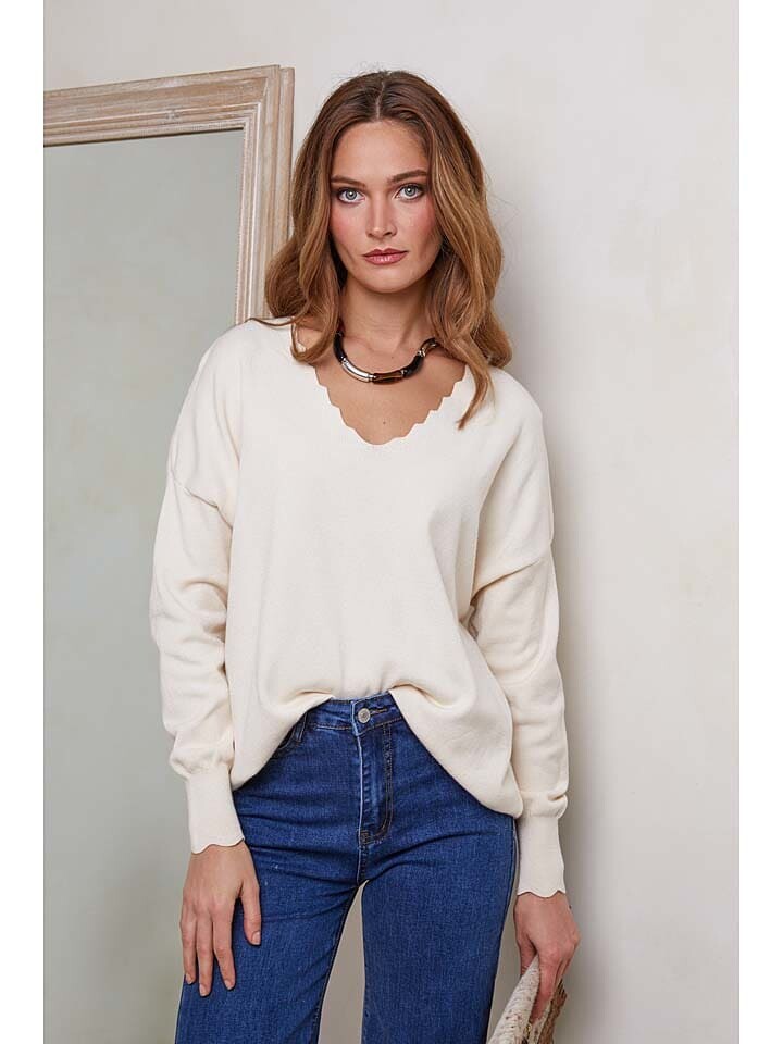 

Пуловер Joséfine Pullover Josefine, кремовый