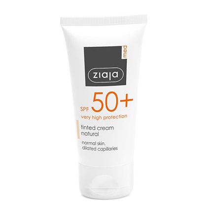 

Тональный крем для нормальной кожи SPF 50+ Natural Shade 50 мл Ziaja