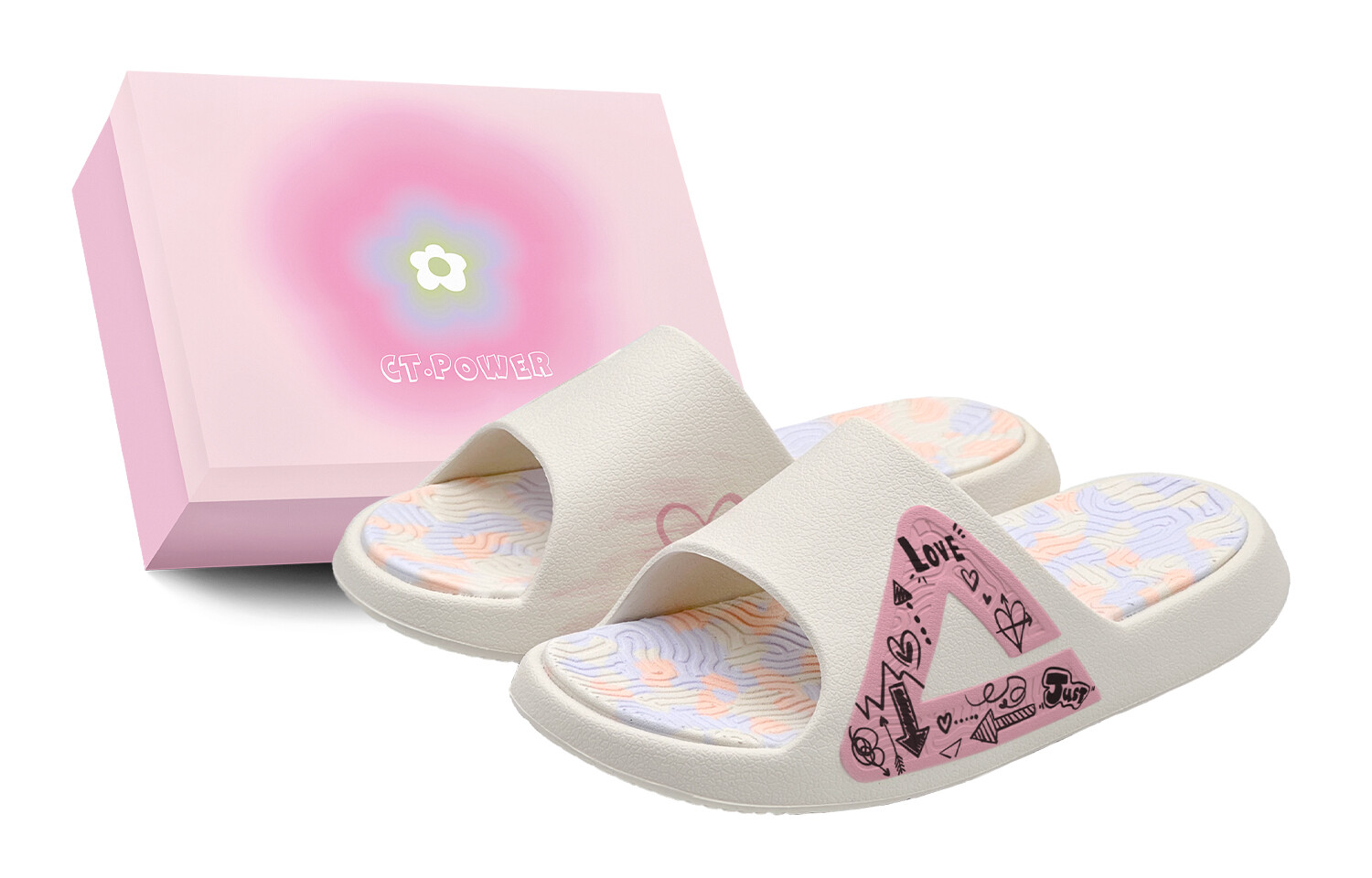 

Статистика Сандалии Шлепанцы женские Розовые Peak