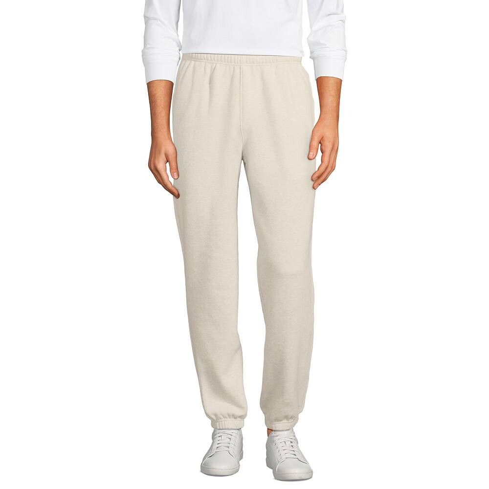 

Спортивные брюки Big & Tall Lands' End Serious Sweats Спортивные штаны на шнурке, цвет Flax Heather