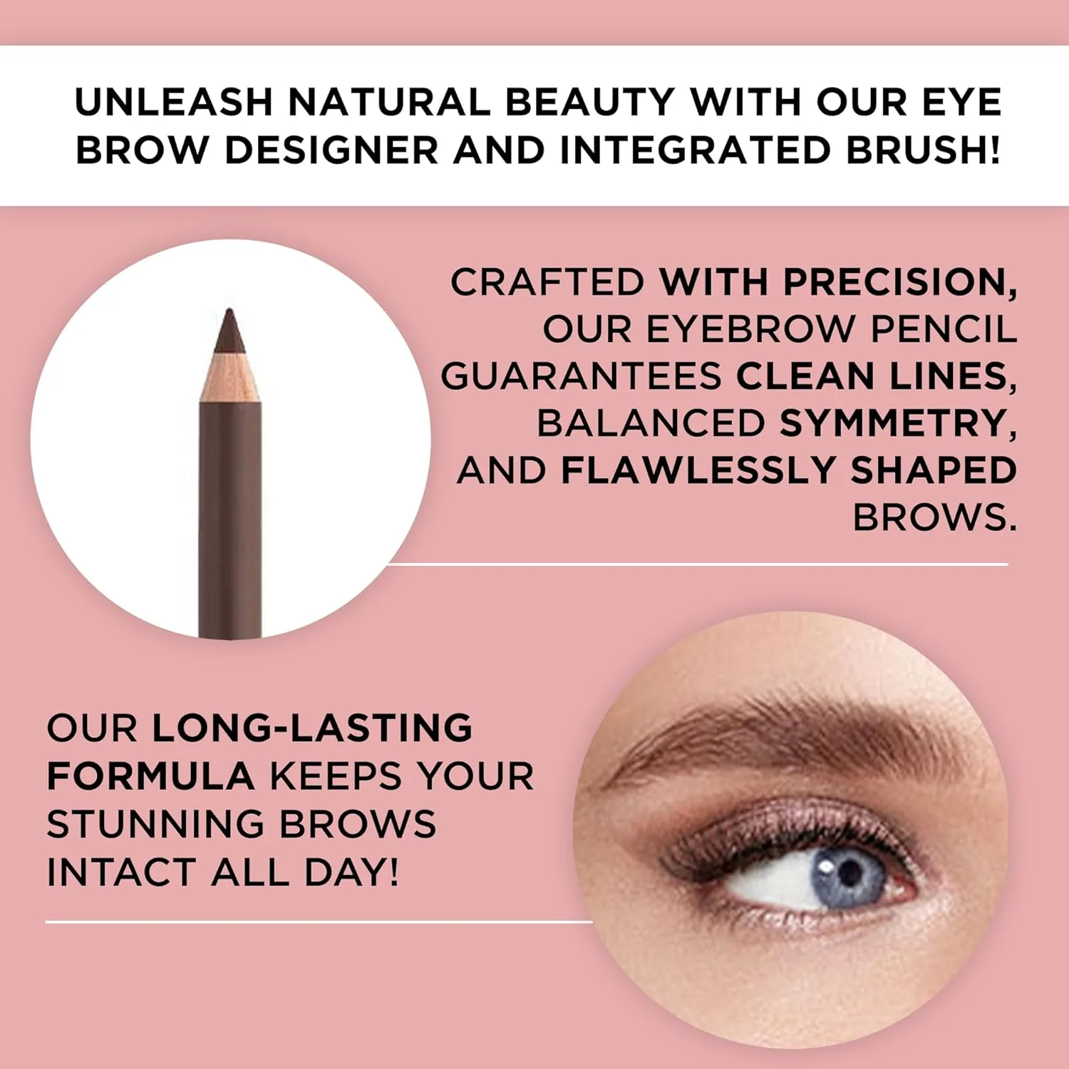 ARTDECO Eyebrow Designer - Ash Blond - Карандаш для бровей с кистью для растушевки, Ash Blond — фото 4
