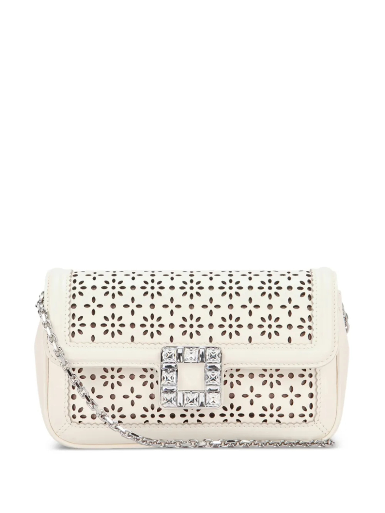 

Клатч Viv' Jeu de Fille Daisy Roger Vivier, белый