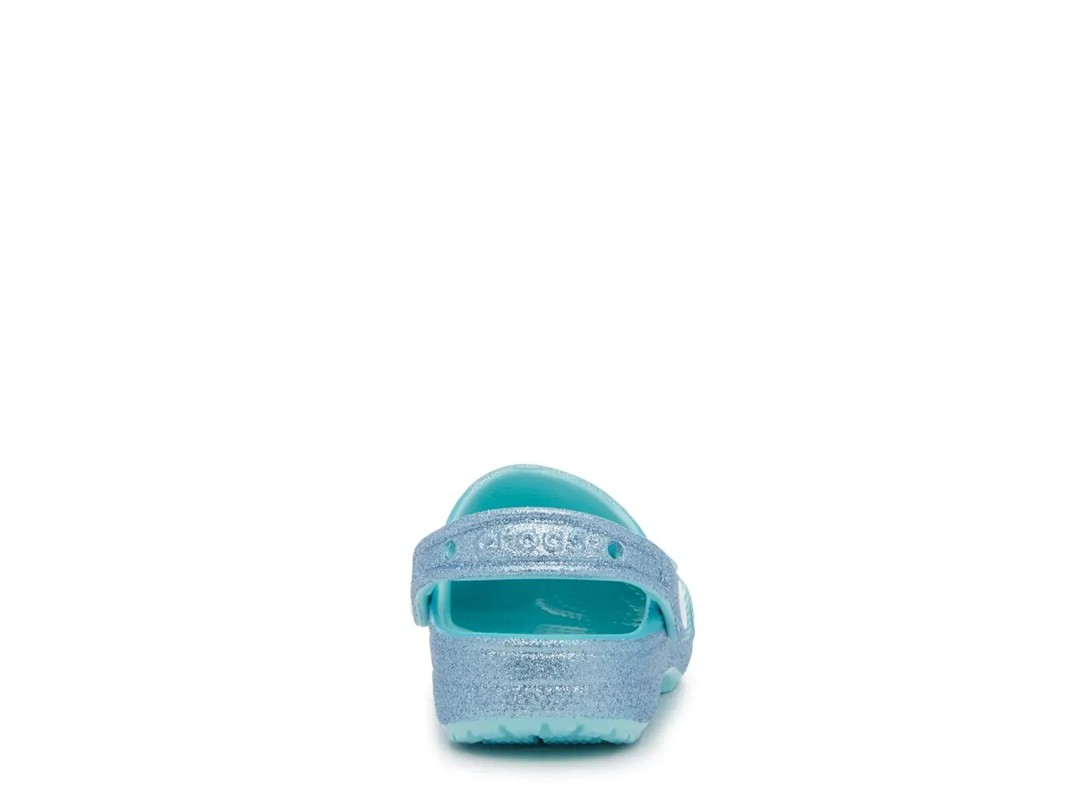 Сабо Crocs Frozen Elsa Classic - детские, светло-голубые — фото 4