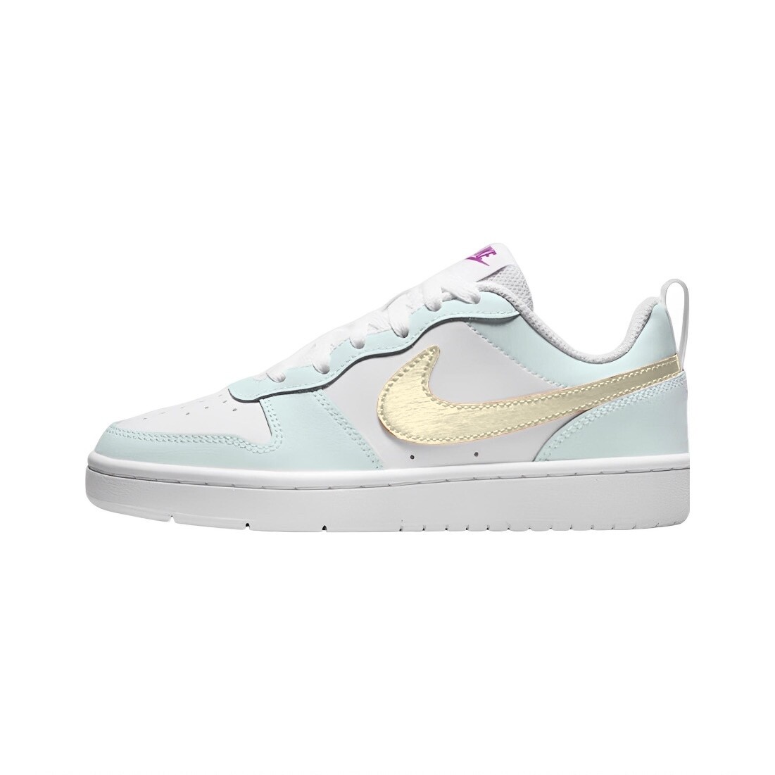 

Кроссовки Nike Court Borough Skateboarding Shoes Women's Low-top Yellow/blue, синий/желтый
