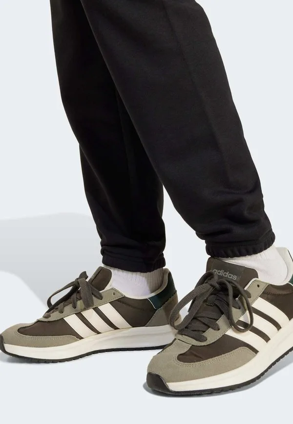 Основные брюки, спортивные штаны унисекс Adidas Performance, Black White — фото 3
