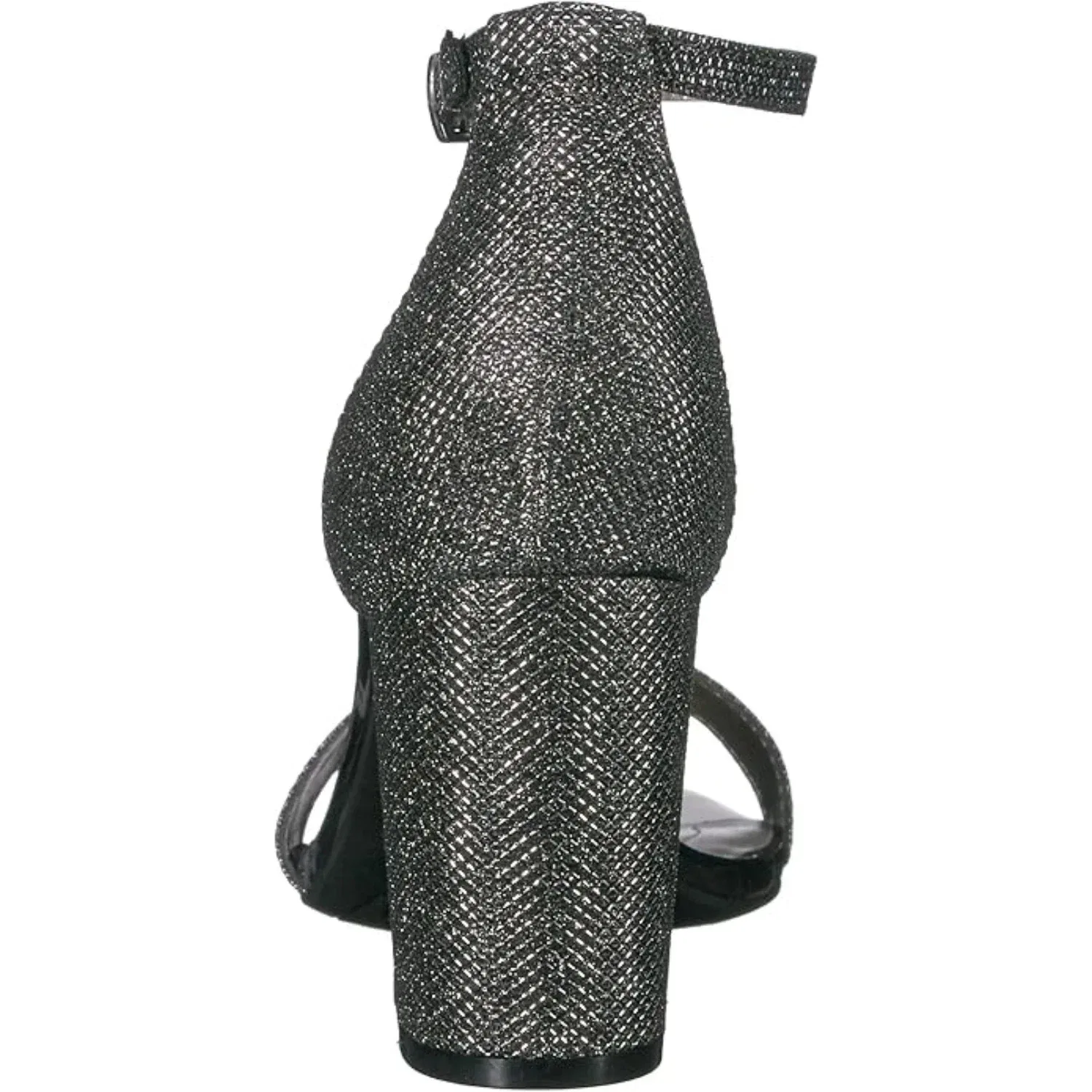 Мужские сандалии Bandolino Armory Dress Sandal Gunmetal с ремешком на щиколотке и массивным каблуком RHS7696 — фото 4