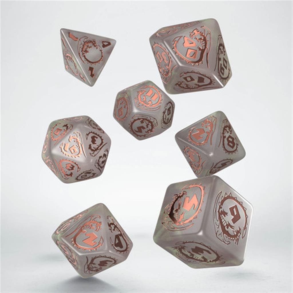 

Rpg Dice Dragon RGFK Набор из 7 кварцевых кубиков