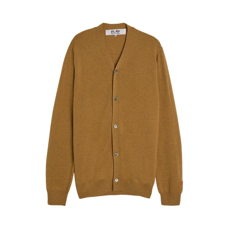 

Кардиган Comme Des Garçons Comme des Garçons PLAY Small Heart Cardigan, коричневый