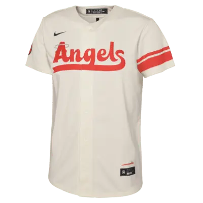 

Джерси Nike Los Angeles Angels City Connect, цвет Cream