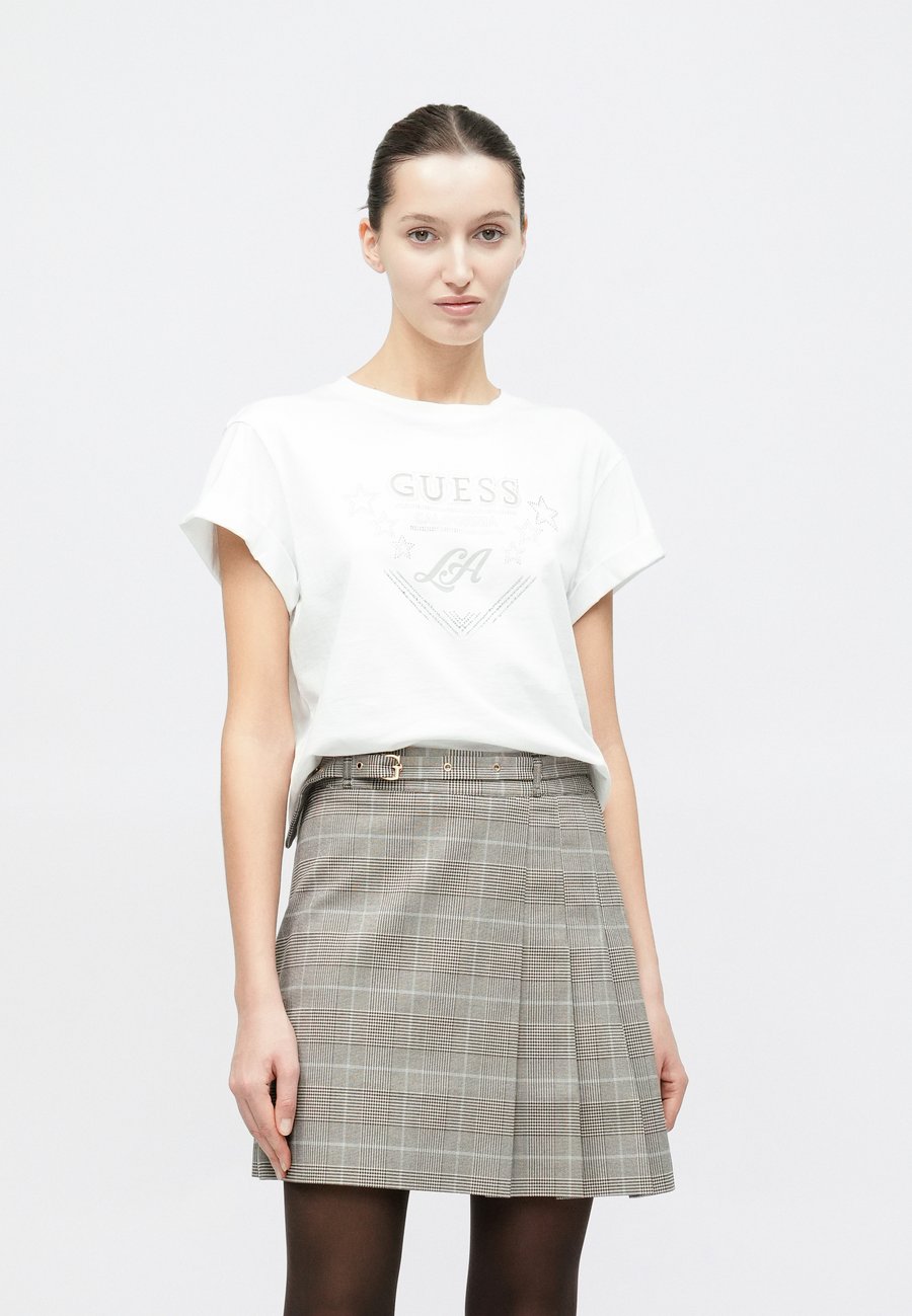 

Футболка Guess LA STARS TEE, White, Белый, Футболка Guess LA STARS TEE, White
