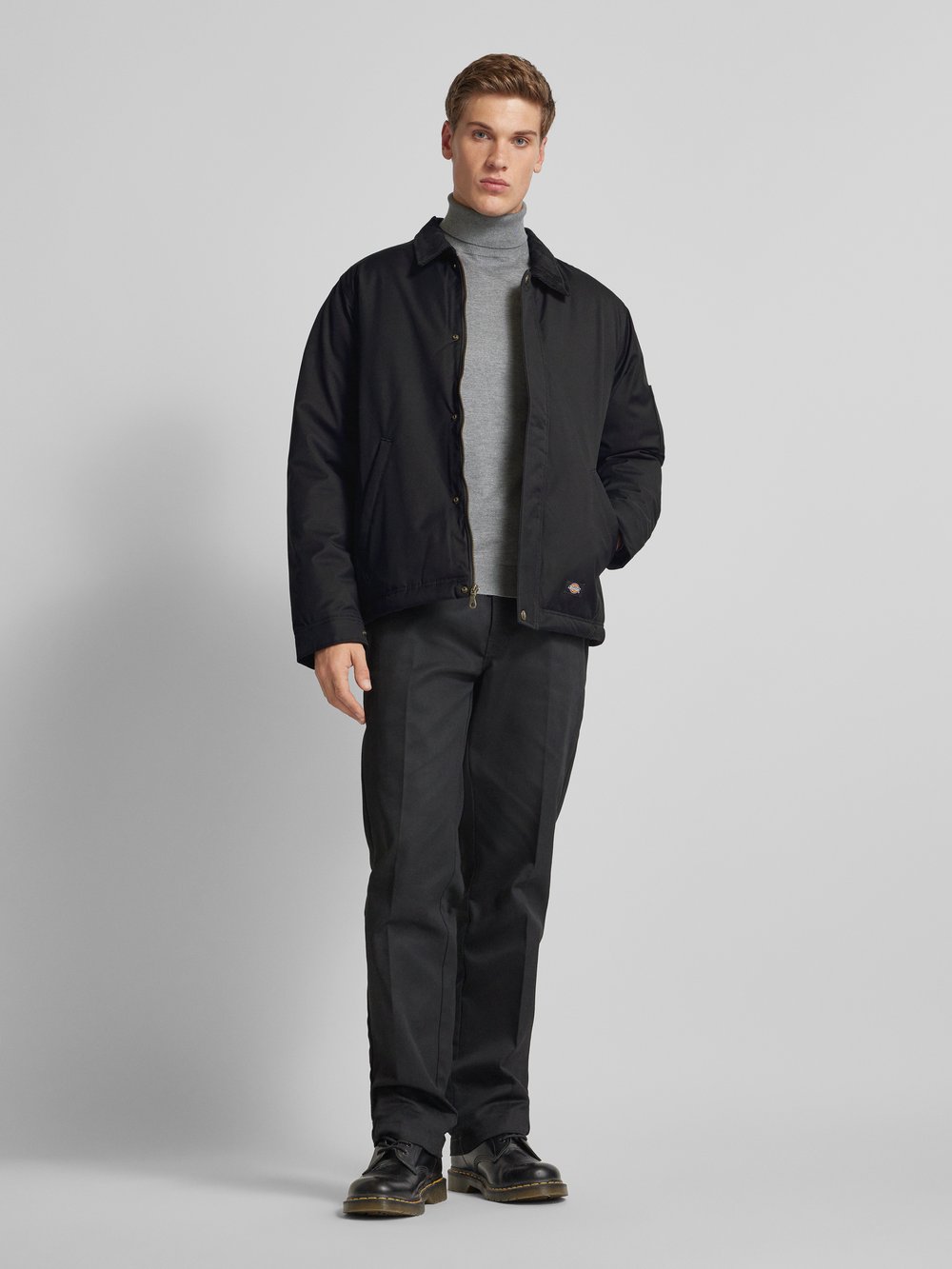 

Куртка с воротником Кент модель 'CORDUROY' Dickies, черный