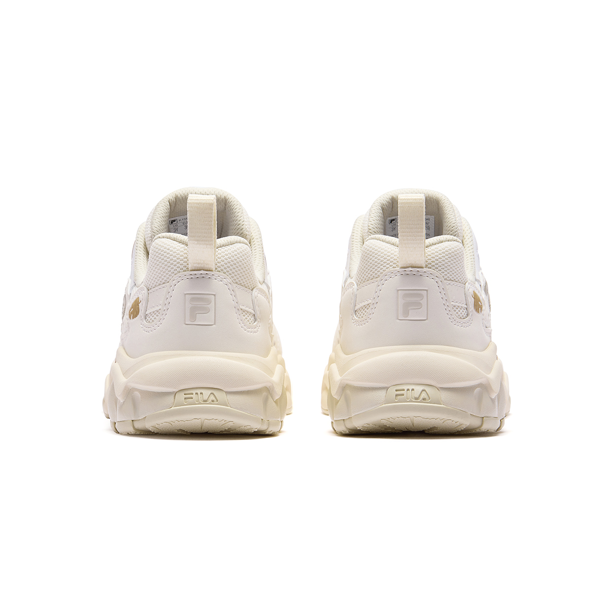 Кроссовки для бега детей и подростков Heritage FHT Lightweight Shock Absorbers Low Top FILA KIDS, белый — фото 4
