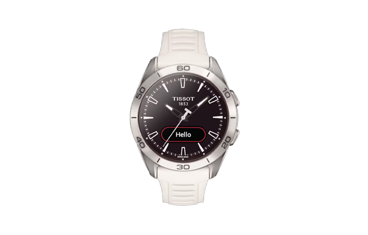 

TISSOT Часы Quartz Movement Unisex Watch 43.75mm Black Dial Titanium Watch Case Silicone Strap T153.420.47.051.03, Black Dial