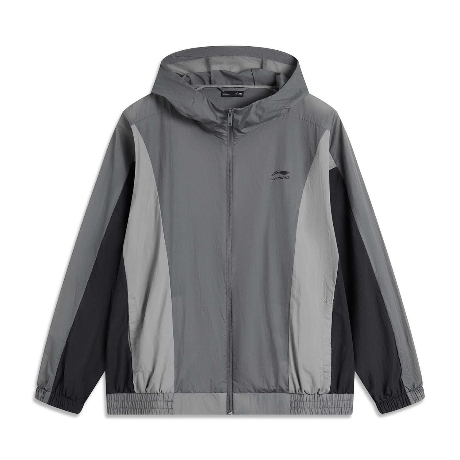 

LINING Спортивное пальто черный серый, Black Shadow Gray