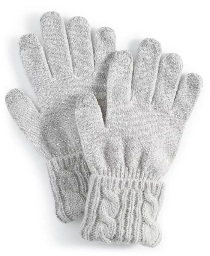 

Технические перчатки Shine Cable Knit Style & Co, красный