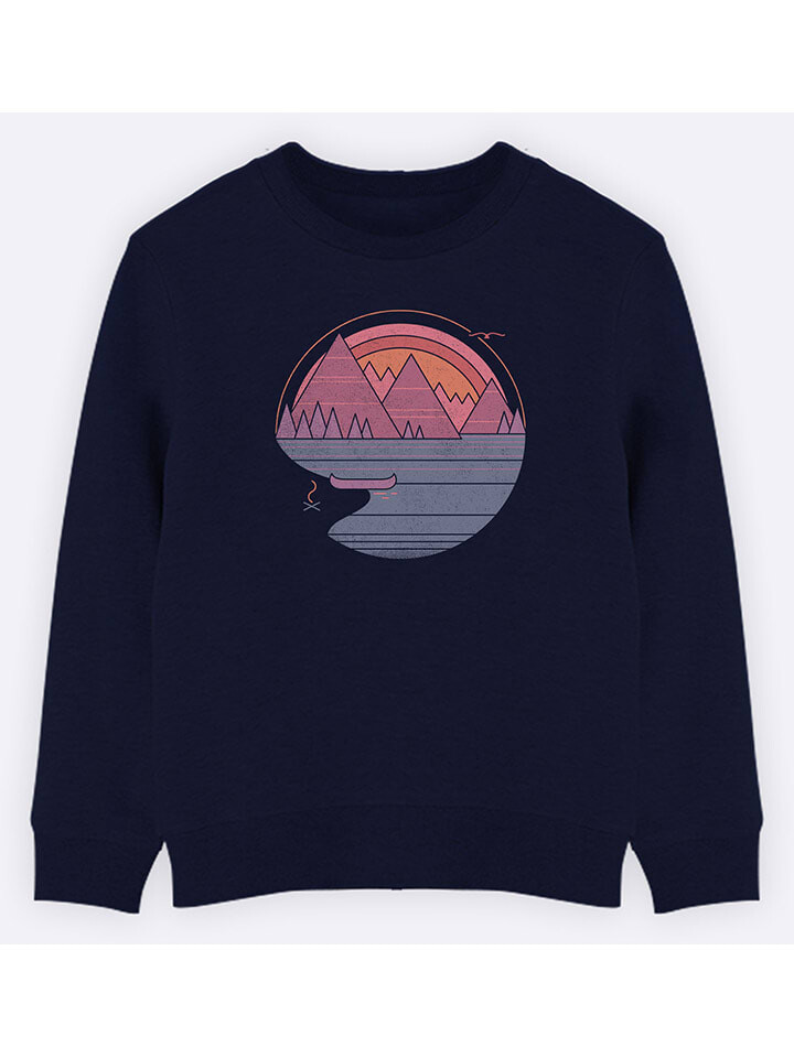 

Толстовка WOOOP Sweatshirt The mountains are calling, темно-синий