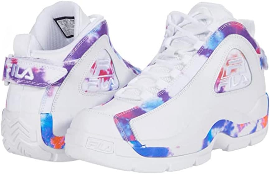 Мужские кроссовки Fila Grant Hill 2 Low Tie Dye, белый — фото 2