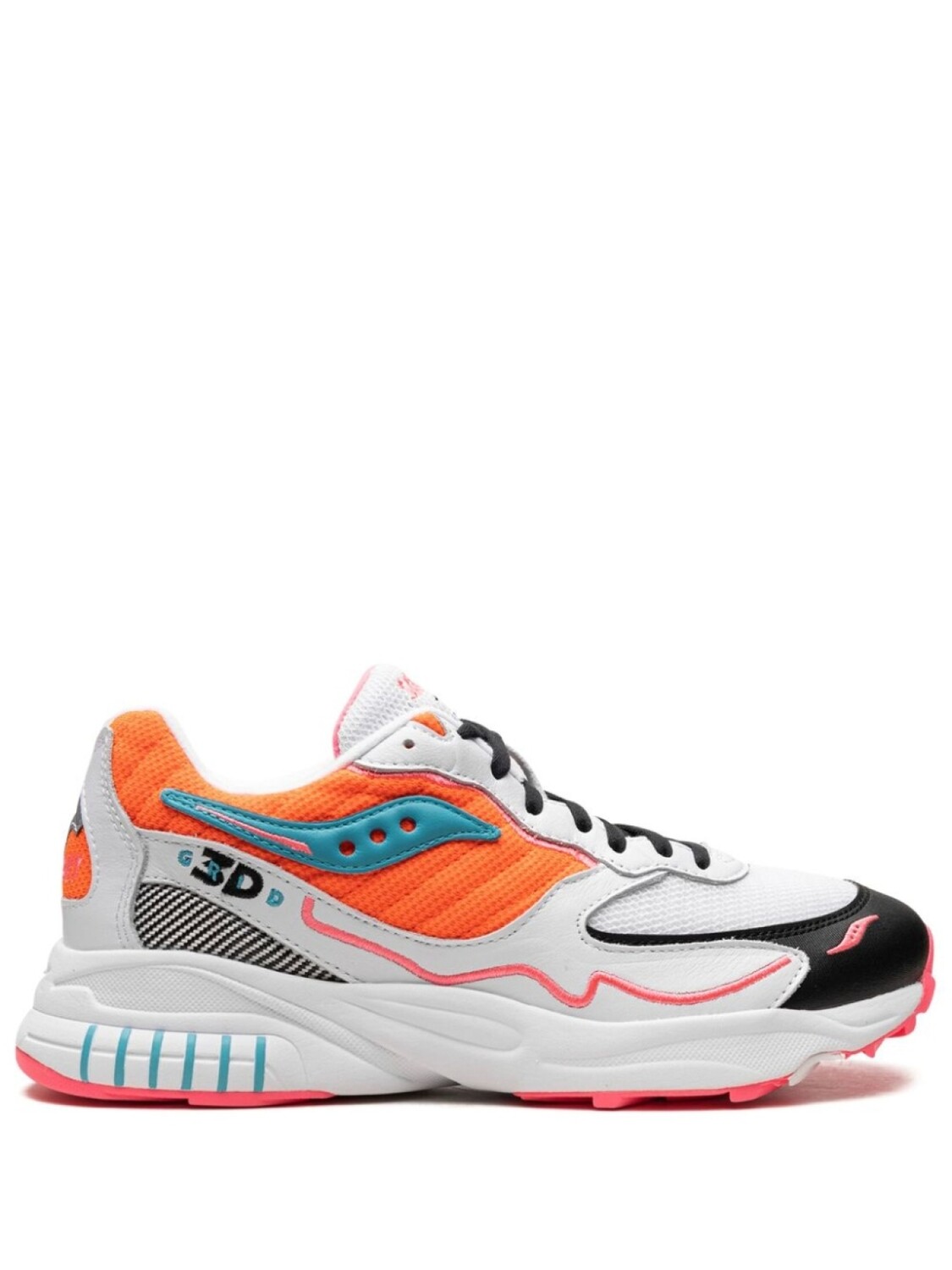 

Кроссовки 3D Grid Hurricane Orange Saucony, оранжевый
