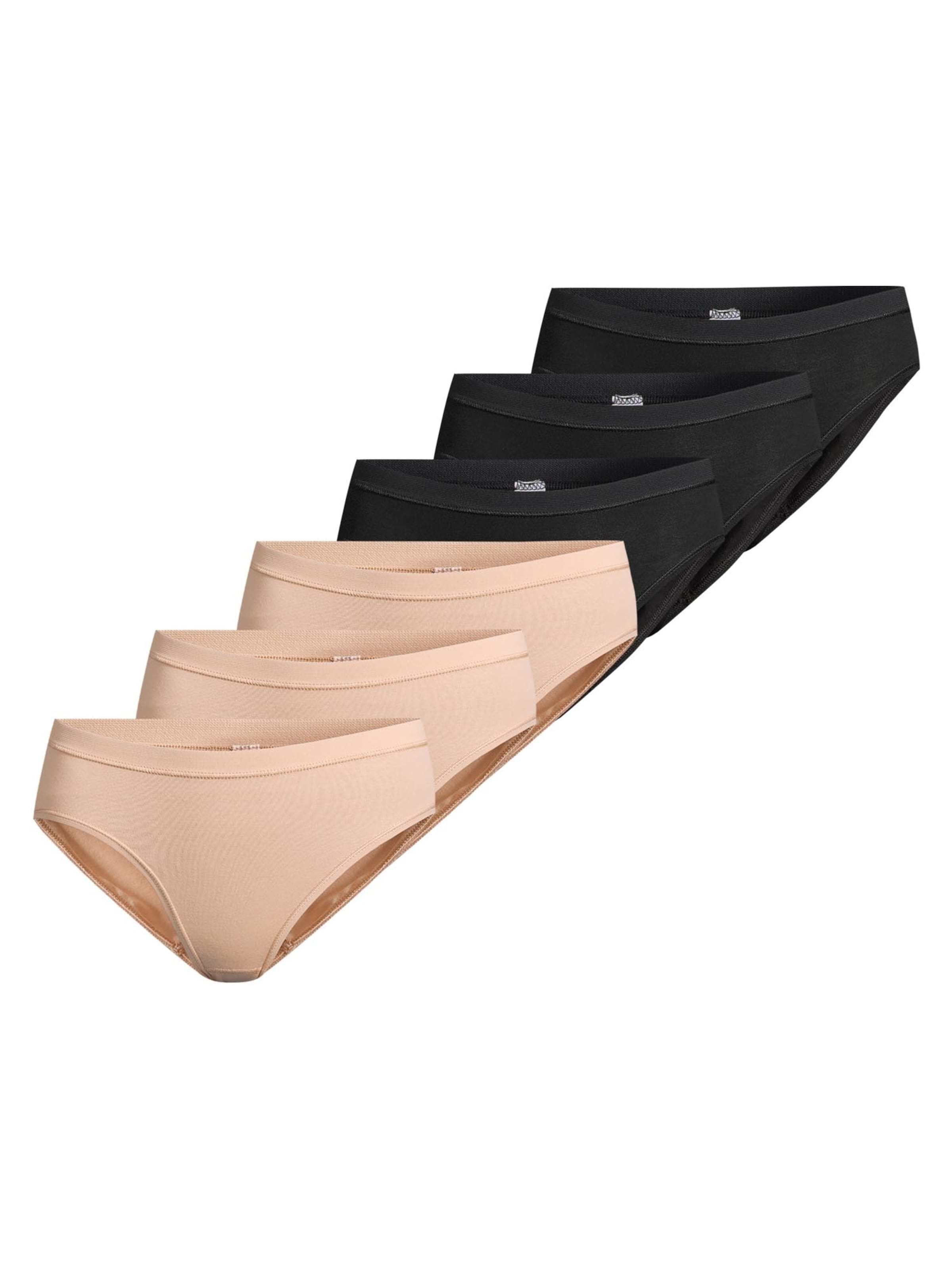 

CON-TA Трусики 'Feinripp' в крапчатом черном цвете