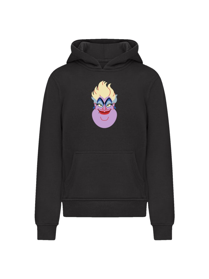 

Пуловер F4NT4STIC Hoodie Disney Bösewichte Ursula Face, черный