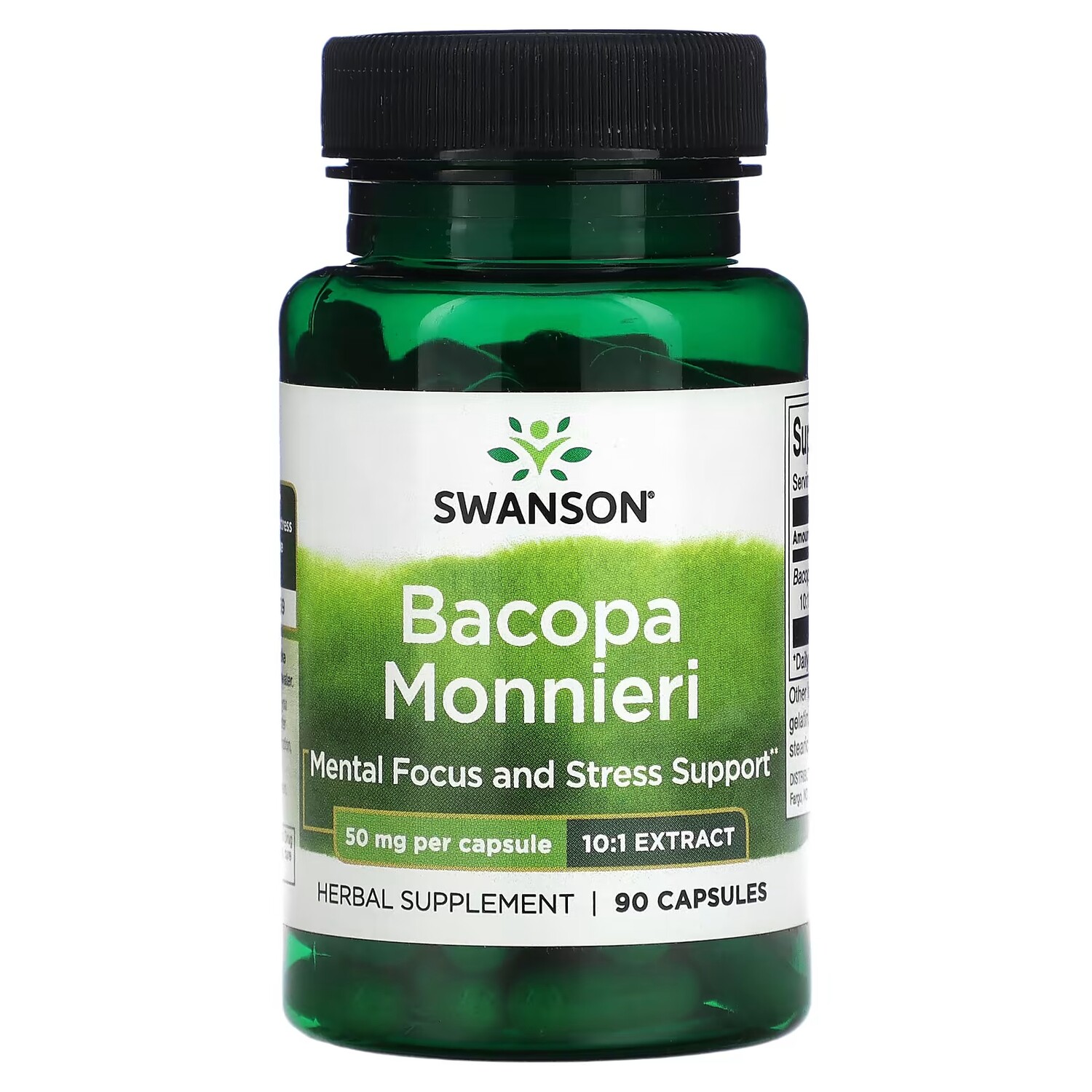 

Бакопа Монниери Swanson 50 мг, 90 капсул
